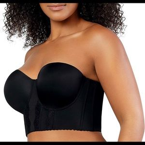 PARFAIT Elissa P50116 Women's Full Bust and Full Figure Strapless Longline Bra